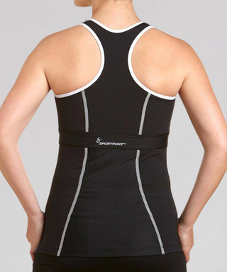 Zephyr Tank Top  Athletic Compression Tank Top with Phone Pocket
