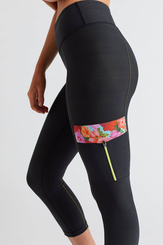 Capri Activewear Leggings w/ Hidden Waistband Pocket – By Grace Boutique